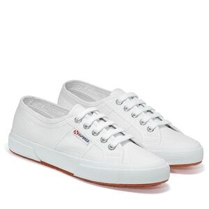 White Superga 2750 Cotu Classic Canvas Sneakers Size EU 45/Men’s 11 - 11.5
